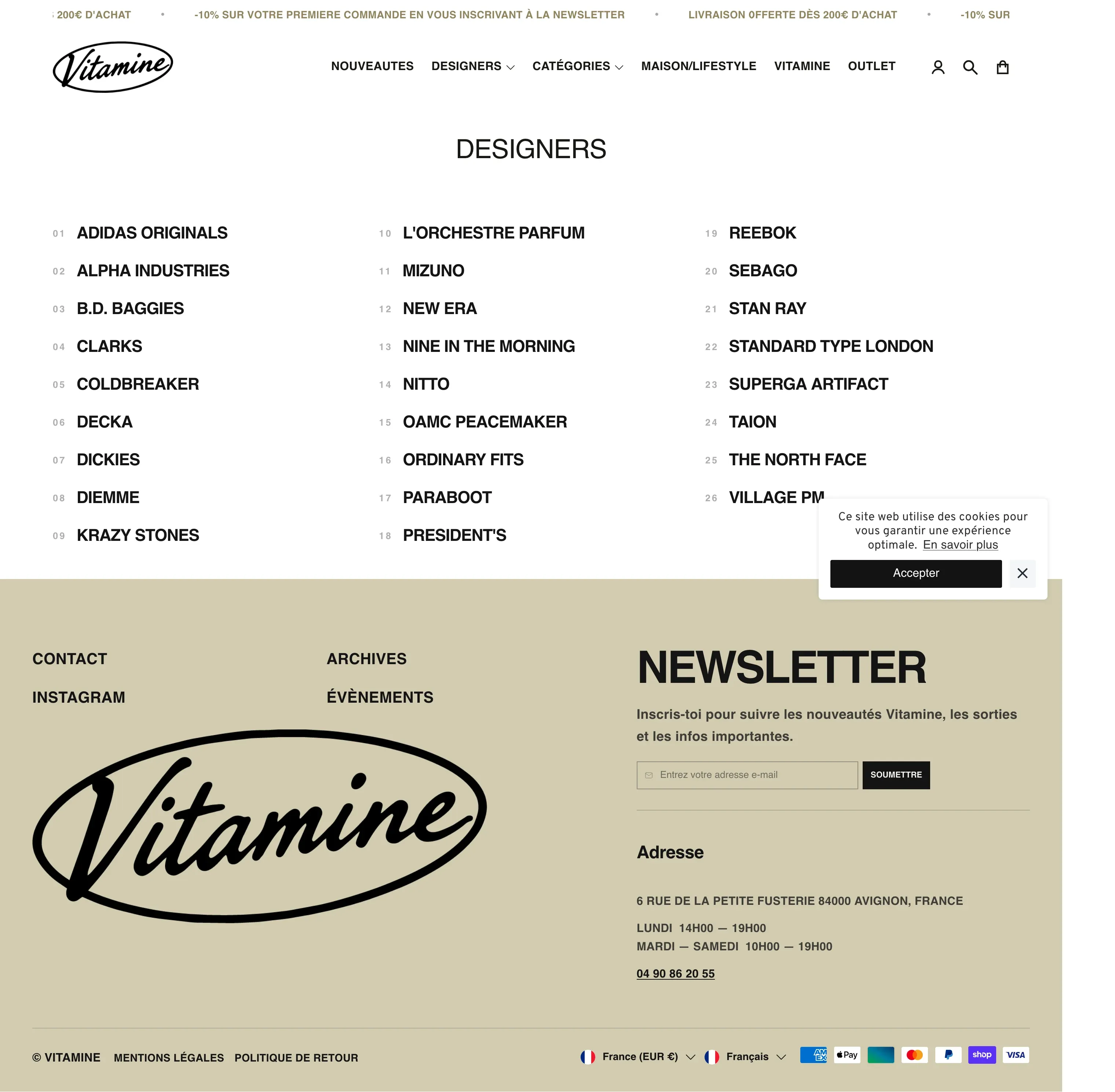Annuaire des designers