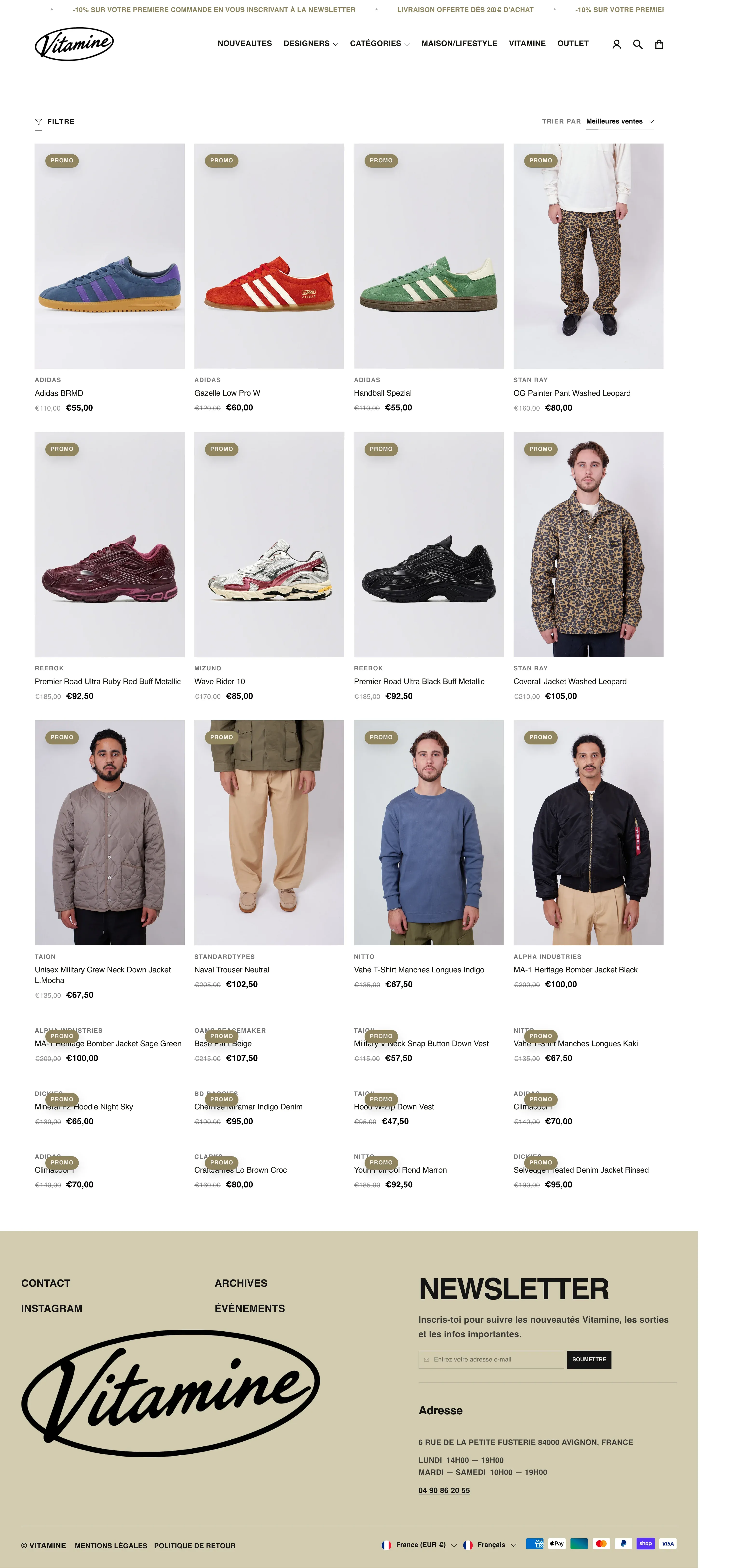 Page outlet
